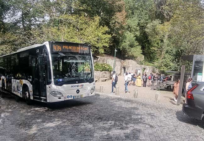 autobús turístico 434 Castelo dos Mouros Sintra