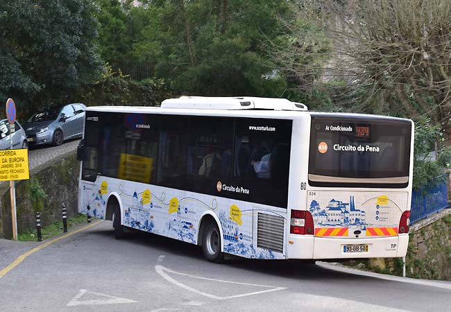434 sintra bus up hill