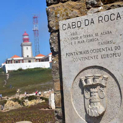 Il faro a Cabo de Roca
