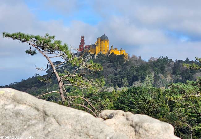 Alto do Cha Teehügel Parque da Pena