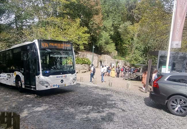 434 Arrêt bus près Castelo Mouros