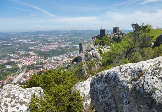 Castelo dos Mouros views