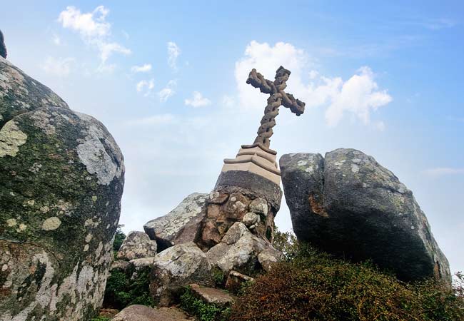 Das Kreuz auf Cruz Alta Sintra
