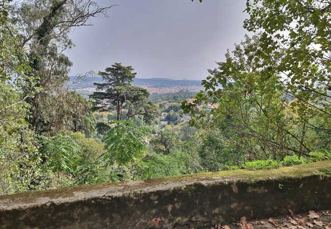 Sintra vue donnant sur la banlieue