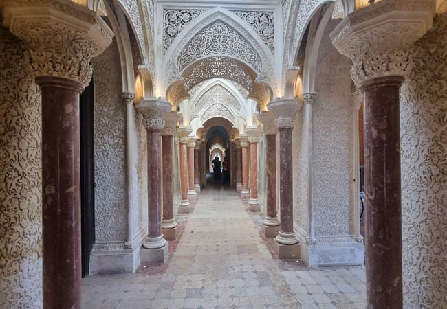 Átrio Principal Palacio de Monserrate sintra