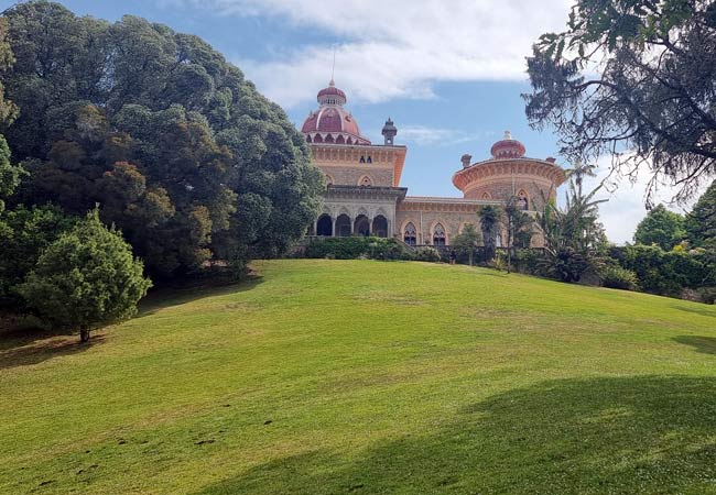 la terrasse Palacio de Monserrate 