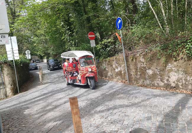 Tuk-tuk in Sintra