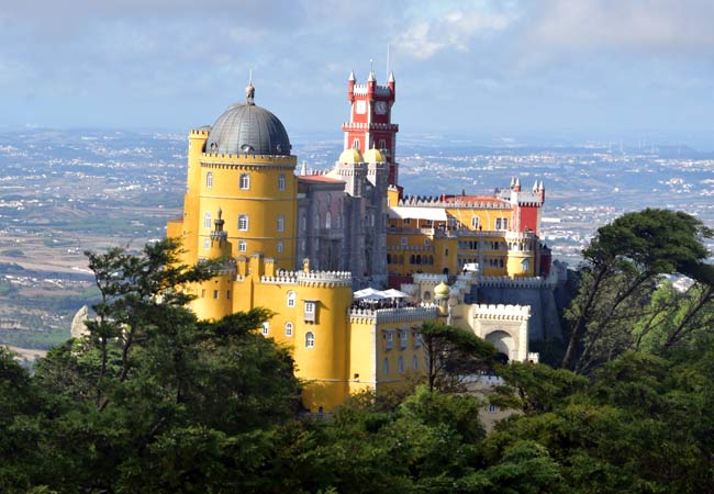 The Best Views of Pena Palace & Gardens in Sintra, Portugal