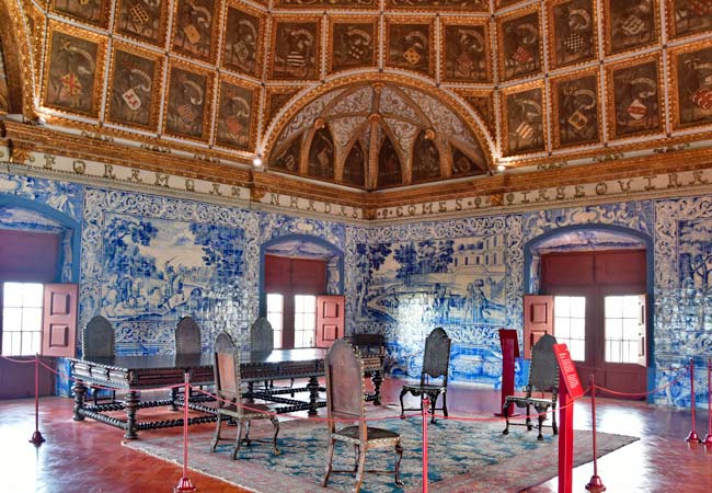 Sala dos Brasões Palacio Nacional Sintra