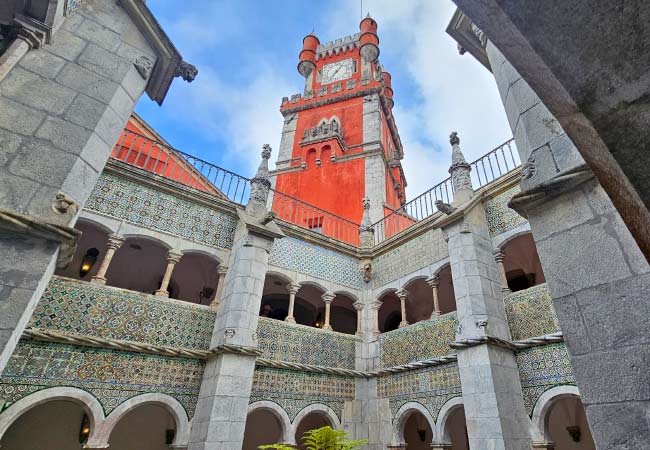 cloister Palacio Pena sintra