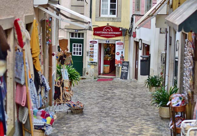 Rua Padarias ruas empedradas no coração de Sintra