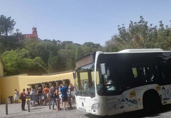 434 bus Palácio da Pena