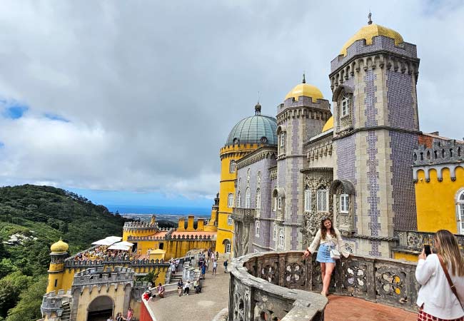 A Colorful Tour of Pena Palace in Sintra, Portugal - Booze, Food, Travel